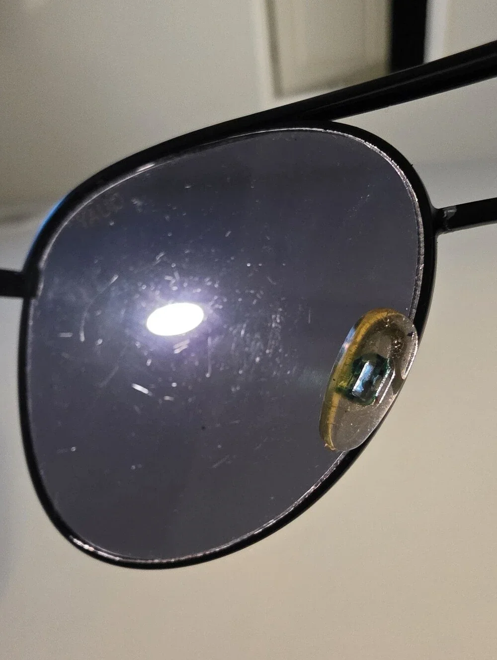 Quay Australia Black Aviator Sunglasses - Men's Dark Lens Shades